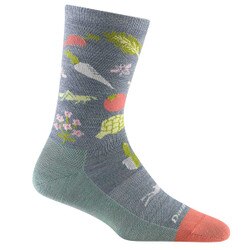 Darn Tough Farmer's Market Lightweight Crew Sock Women's in Seafoam